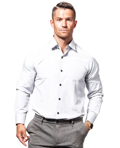 Light Gray Blouse Rusty Neal