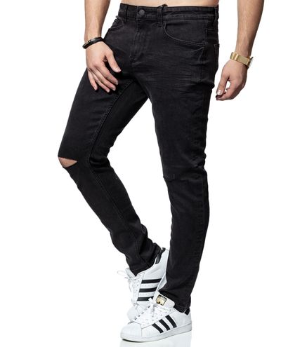 Warp Black Washed Knee-Cut L32 Only & Sons