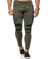 Streetwear Jeans Olive L32 Jerone