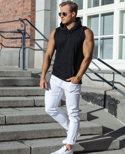 Atvērtā malas jaka bez piedurknēm Urban Classics
