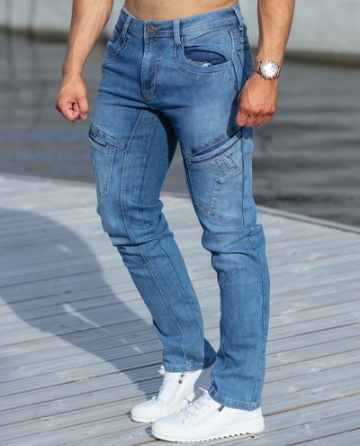 Jaxon Blue New Jeans L32 Jerone