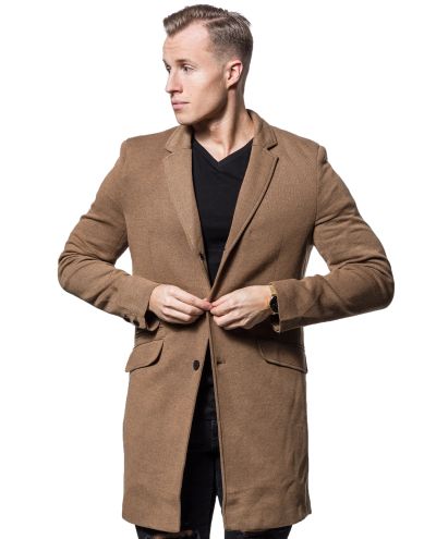 Julian King Coat Camel Only & Sons Julian King Coat Camel Only & Sons