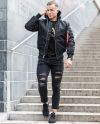 MA-1 ZHP Black Alpha Industries