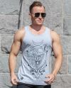 Standard Cut Tank Gray Wulf