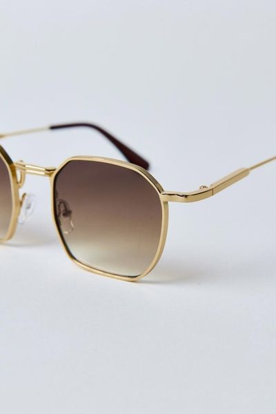 Marron Sunglasses Gold FRILIVIN
