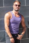 Violet Rib Tink Top Men Jerone