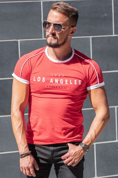Los Angeles Red T-Shirt Jerone