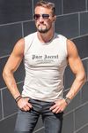 Los Angeles Men's Tank Top Beige Jerone