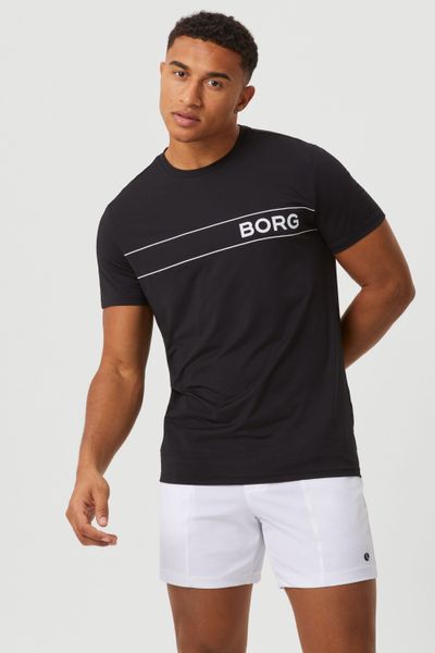 Ace Performance T-Shirt Black BJÖRN BORG