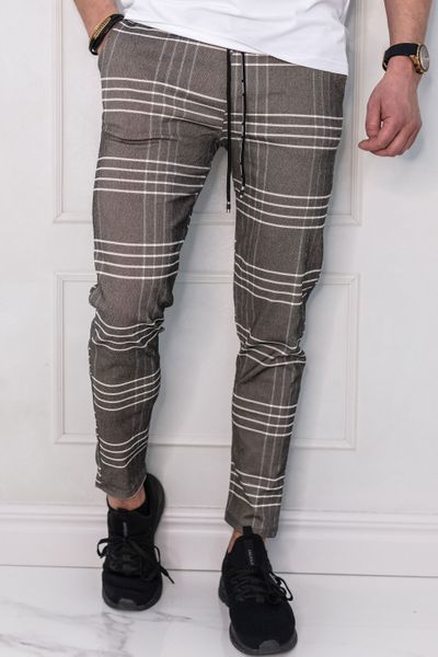 Men's checked trousers Jerone