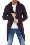 Open Knit Cardigan Bordeaux Jerone
