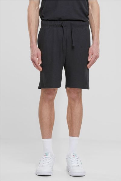 Melni vafeļu raksta šorti URBAN CLASSICS Melni vafeļu raksta šorti URBAN CLASSICS