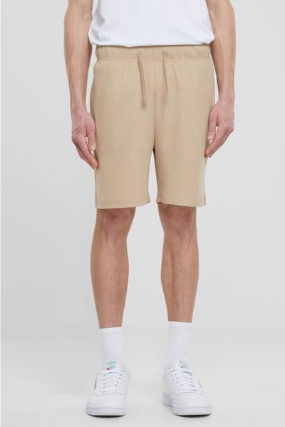 Bēšas šorti ar vafeles rakstu URBAN CLASSICS