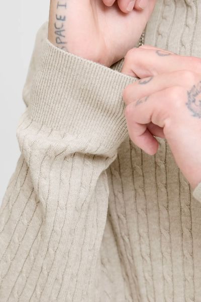 Eemil gaiši brūns džemperis Jack & Jones